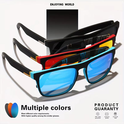 Fashion Vintage Square Polarized Sunglasses Men Women Driving Fishing Luxury Brand Designer Sun Glasses Driver'S Eyewear UV400