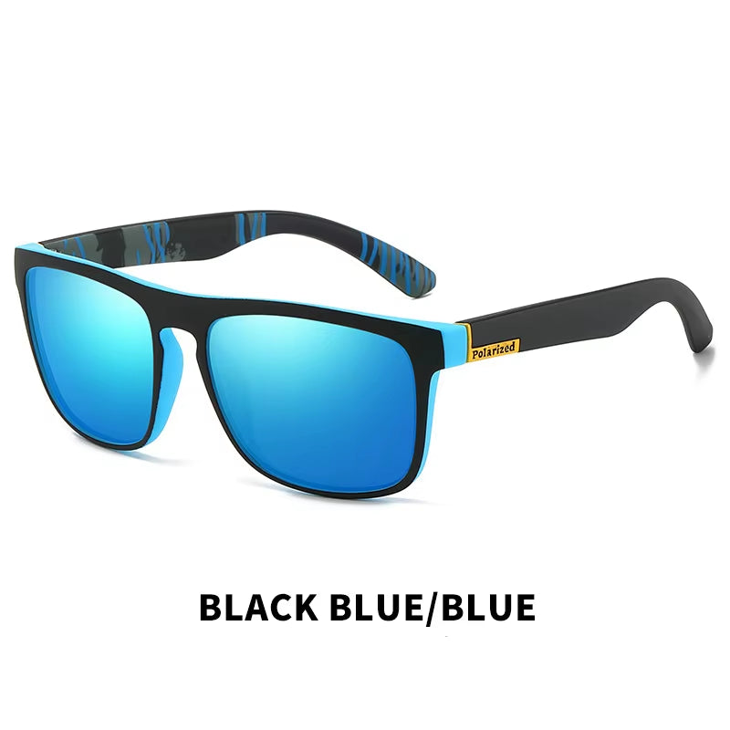 Fashion Vintage Square Polarized Sunglasses Men Women Driving Fishing Luxury Brand Designer Sun Glasses Driver'S Eyewear UV400