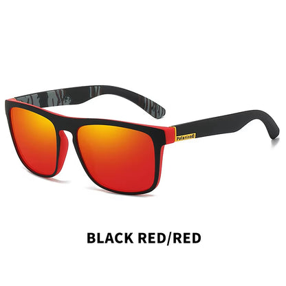 Fashion Vintage Square Polarized Sunglasses Men Women Driving Fishing Luxury Brand Designer Sun Glasses Driver'S Eyewear UV400